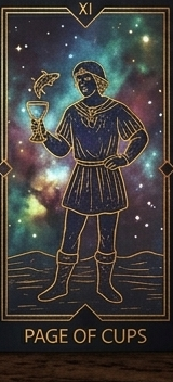 Page of Cups