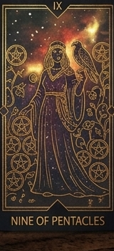 Nine of Pentacles