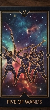 Five of Wands