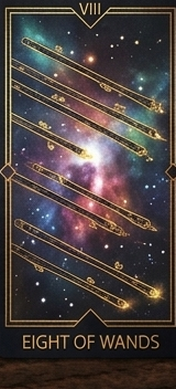 Eight of Wands